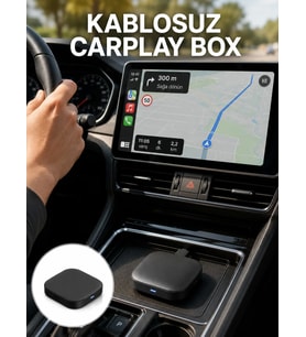 Bluetooth 5.0 Kablosuz Android Auto Araç İçi Adaptör Yeni Nesil