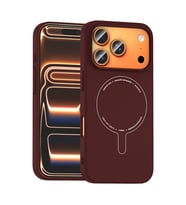 Apple iPhone 18 Pro Max Kılıf M-Safe Şarj Özellikli Kamera Korumalı Zore Elio Sert PC Kapak