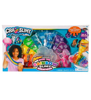Deluxe Gökkuşağı Slime Yapım Seti - 11 Hazır Slime ve Dev Süsleme Aksesuar Paketi