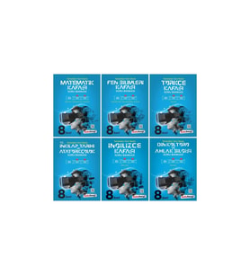 LGS 8. Sınıf Soru Bankası Tüm Dersler 6lı Set