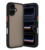 iPhone 17 Kılıf Montreal Silikon Kapak - Siyah