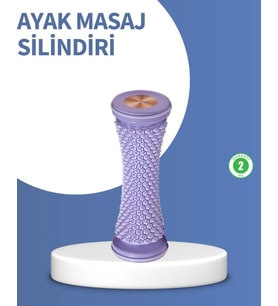 Derin Doku Ayak Masaj Silindiri Plantar Fasiit Topuk Ağrısı İçin