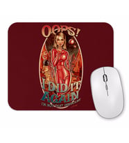 Pinup Music Oops Mouse Pad