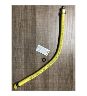 Kombi Şofben Ts 13890 Doğalgaz Bağlantı Flexi Hortumu 60 Cm 3/4 " Makaronlu Yeni Tip Paslanmaz
