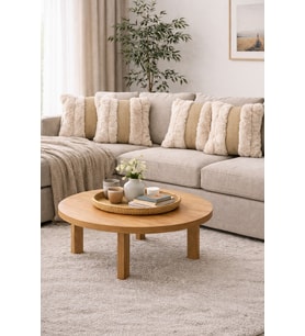 Risa Krem 4lü Kırlent Kılıfı Pofuduk Dekoratif Koltuk Yastık Kılıfı 45x45