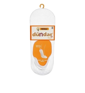 DÜNDAR PLUS 6913 BAYAN MODAL SİLİKONLU BABET ÇORAP 12 ADET