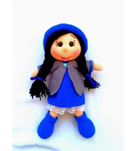 Tinimini Bebek Amigurumi Organik Oyuncak