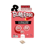 LGS 8. Sınıf Bumerang 32 Haftalık İnkılap Tarihi Denemeleri ve Telefon Standı