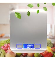 Pratik Tf 1002 Hassas Ölçümlü Maksimum 5 Kg Kapasiteli Led Ekran Platin Dijital Mutfak Tartısı ( Li