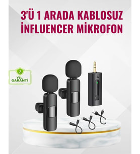 Küçük Boyutlu Mikrofon - 8 Saat Kullanım