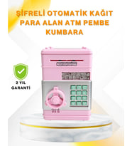 Şifreli Elektronik Para Biriktirme Kumbarası Büyük Kapasiteli