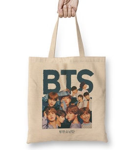 Bts Squad Bez Çanta Uzun Saplı