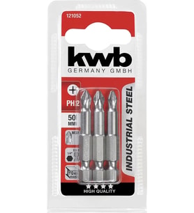 Kwb kwb 121052 3 Parça Bits Seti Ph2 50 Mm
