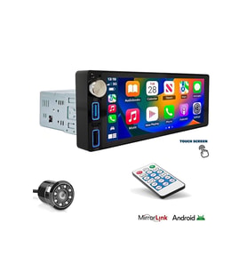 MEGAVOX MGX-MP686 Oto Teyp Single Dın 6.9 İnç 4X55W Bluetooth Mirrorlink