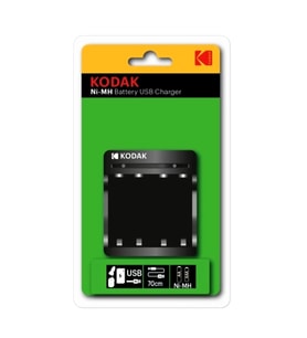 Kodak Usb-Pil Şarj Aleti Ni-Mh AA Kalem Pil - AAA İnce Kalem Pile uygun