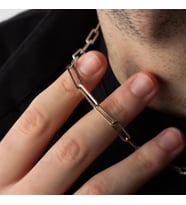 Unisex Svorka Gümüş Kolye (Gümüş)