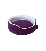 Mor Paris Temalı Kedi ve Küçük Köpek Yatağı 50x20 cm