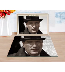 BK Home Atatürk Tasarımlı 1000 Parça Profesyonel Puzzle-2