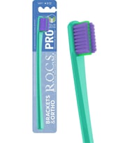 R.O.C.S. Ortodonti ve Braketlere Özel Orta Sertlikte Tekli Diş Fırçası Unisex Türkiye Üretimi
