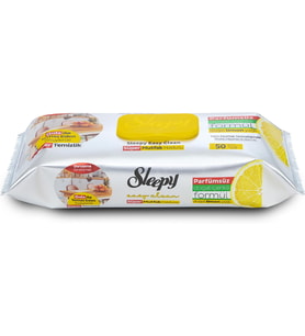 Easy Clean Süper Yüzey Temizlik Mutfak Havlusu&Mendili Limon Yağlı 50 Yaprak