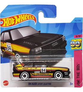 Hot Wheels '84 Audi Sport Quattro - Siyah (1/64) HKG88