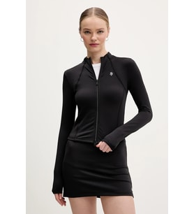 Guess GJ Aktif Tam Fermuarlı Kadın Siyah Ceket W6RP34K1092-JBLK