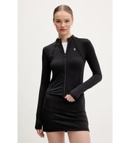 Guess GJ Aktif Tam Fermuarlı Kadın Siyah Ceket W6RP34K1092-JBLK