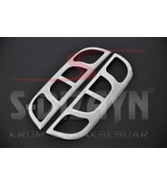 Fiat Fiorino Uyumlu Krom Stop Çerçevesi 2 Parça 2008 Üzeri