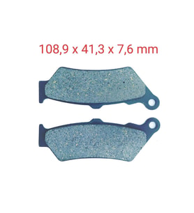 Ön Fren Disk Balatası Fa209/2 Cf Moto 650 Nk - Ktm 690 Enduro - 990 - Benelli Trk 502 (2017-2020)