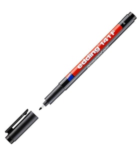 Edding 141 F Siyah Asetat Kalemi (Permanent Kalem)