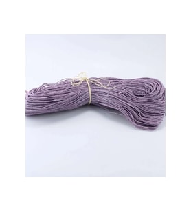 Eflatun Renk Çile Kağıt İp Çanta Ipi Supla Ipi No:80 - (550-600 gr)