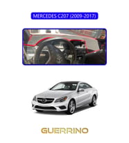 MERCEDES C207 2009-2017TORPİDO KORUMA HALISI MAVİ KENAR