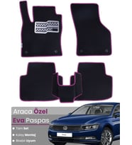 Volkswagen Passat B8 (2015-2019) Uyumlu EVA Paspas Tam Set–Araca Özel,Su Geçirmez,Hızlı Montaj