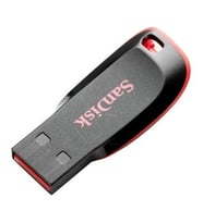 SANDISK 64GB Cruzer Blade SDCZ50-064G-B35 USB 2.0 Kırmızı Flash Bellek