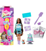 Barbie Party Unboxed Köpeğimin Doğum Günü Serisi Kırmızı Elbiseli (Çok Renkli)