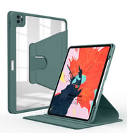 Microsonic Apple iPad Pro 11`` 2022 4. Nesil Kılıf (A2759-A2435-A2761-A2762) Regal Folio Koyu Yeşil