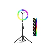 Renkli Selfie LED Işığı RGB Tripod ile Mükemmel Çekimler
