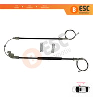 Volvo S40 V40 MK1 644 645 1995-2004 4/5-Kapı 30623449 İçin Elektrikli Ön Sağ Cam Kriko Tamir Seti