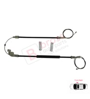 Volvo S40 V40 MK1 644 645 1995-2004 4/5-Kapı 30623449 İçin Elektrikli Ön Sağ Cam Kriko Tamir Seti