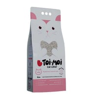 Toi Moi Natura Cream Bebek Pudralı Kokulu Topaklanan Kedi Kumu 10 Kg