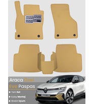 RENAULT MEGANE E-TECH ELEKTRİKLİ (2022-2025) Uyumlu EVA Paspas Tam Set–Oto Paspas,Araca Özel