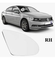 PASSAT B8 SEDAN 2015-2018 MODEL ARASI UYUMLU SAĞ YOLCU TARAFI DIŞ AYNA CAMI ELEKTRİKLİ ISITMALI