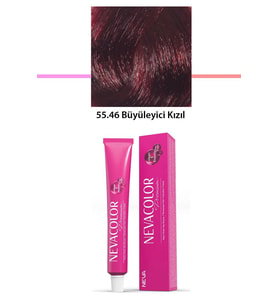 Premium 55.46 Büyüleyici Kızıl - Kalıcı Krem Saç Boyası 50 g Tüp