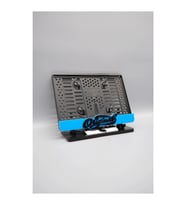Orıgınal 3D Kabartmalı Mavi Pleksi Motor Plakalık