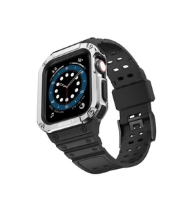Watch 42Mm Kr401 Kordon (Saat Değildir) - Siyah-Gümüş