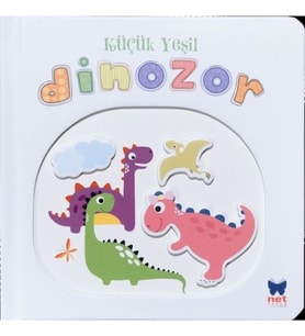 Küçük Yeşil Dinozor - Pencereli Dokun Hisset