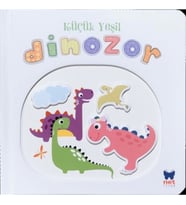 Küçük Yeşil Dinozor - Pencereli Dokun Hisset