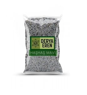 Mavi Haşhaş Tohumu Papaver somniferum 1 kg, Derya Eren
