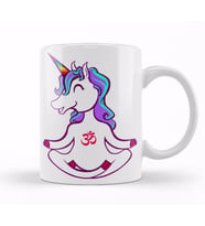 Unicorn Yoga Kupa Bardak Porselen