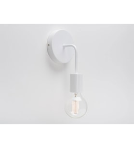 RİOLİGHT VİNTAGE,RUSTİK,RETRO,MODERN BEYAZ 1XE27 DUYLU METAL DUVAR APLİK